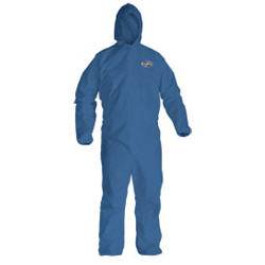 Kimberly Clark A20 Elastic Wrists and Ankles with Hood Coveralls White 