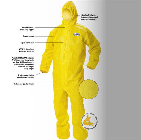 Kimberly-Clark KleenGuard® A70 Coveralls - with Hood